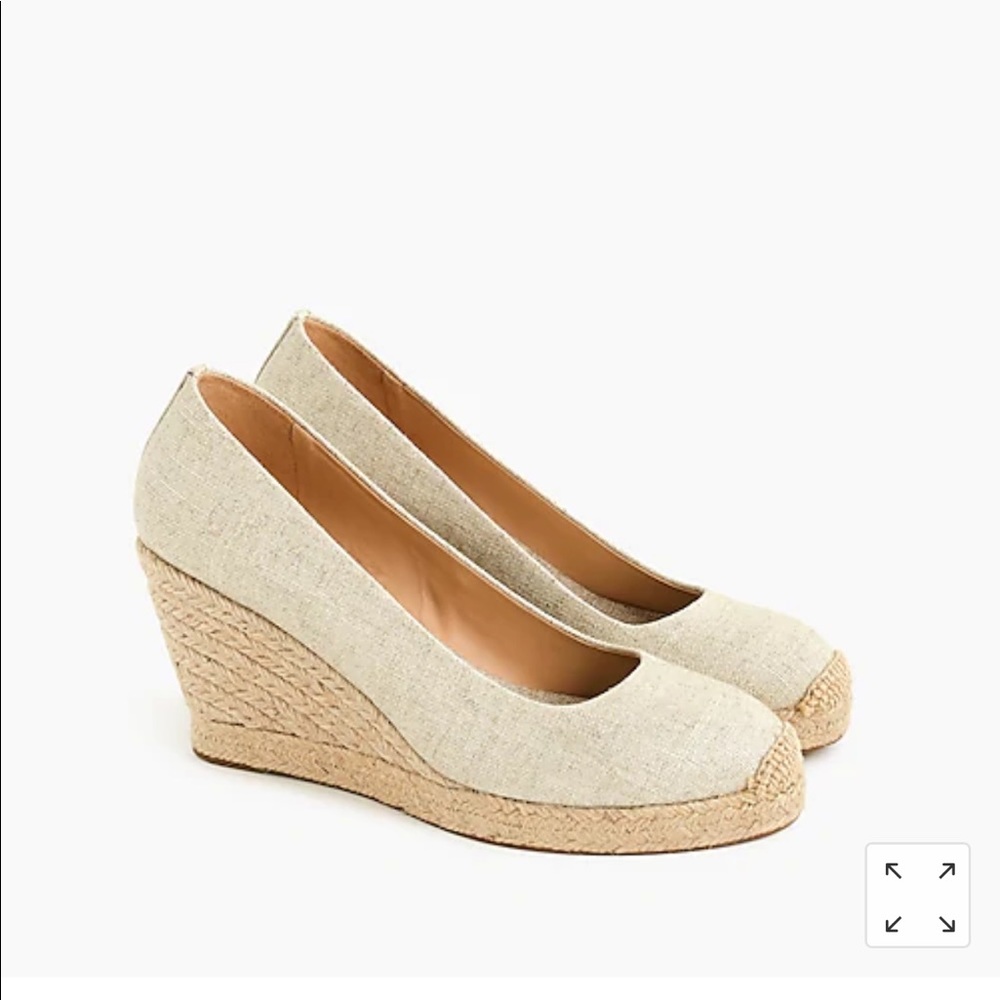 J Crew Seville Espadrille Wedges